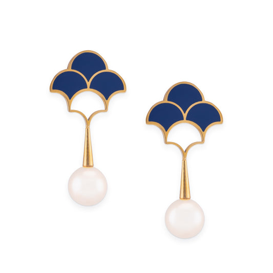 The Firstborn (Royal Blue) - Surgical Steel Earrings