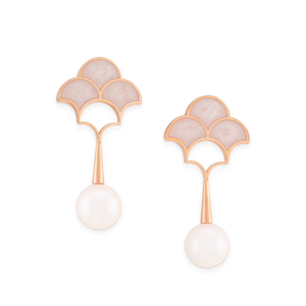 The Firstborn (Rose Gold) - Surgical Steel Earrings